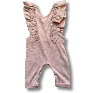 Pink Ruffle Infant Playsuit‎